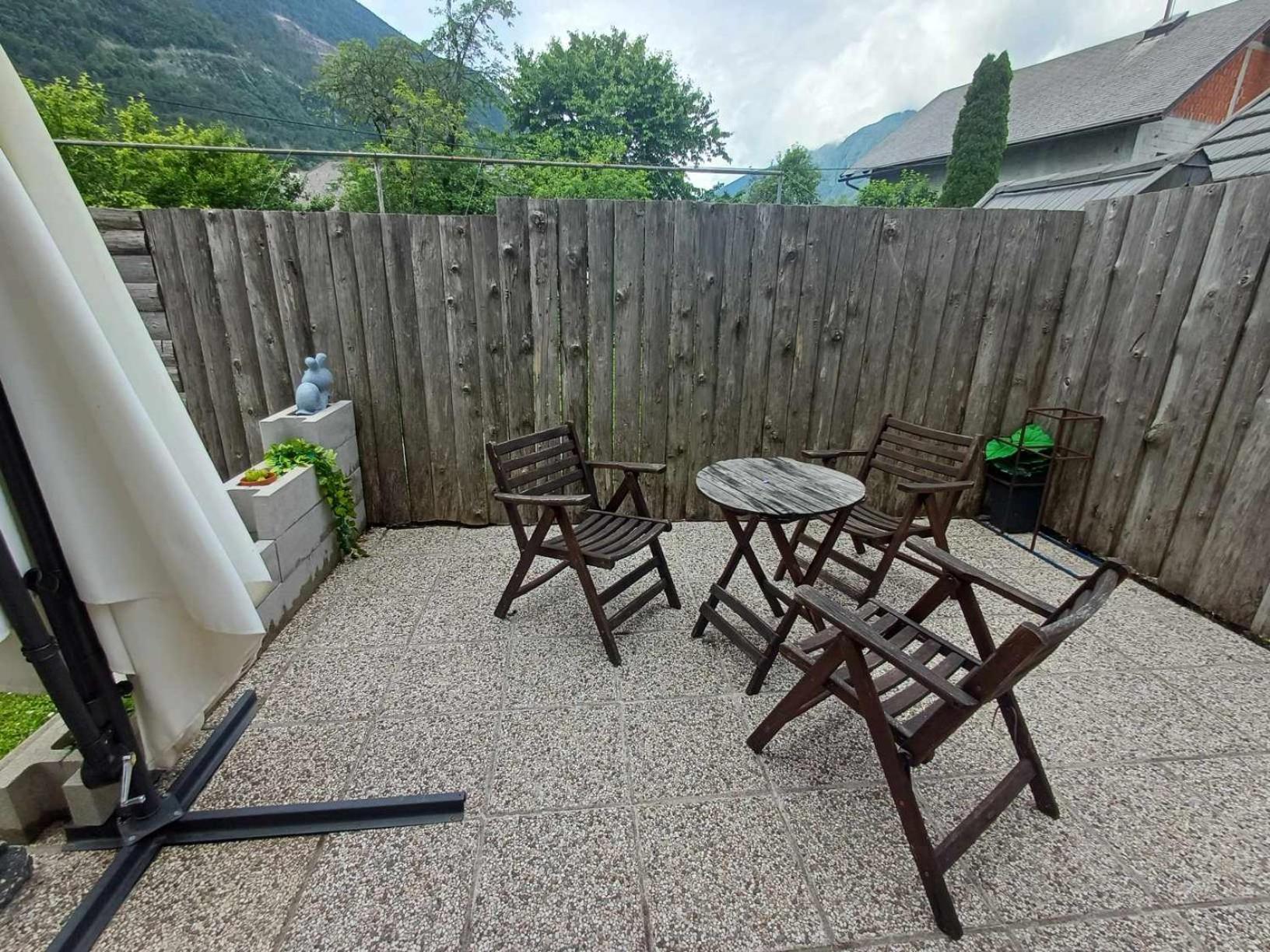 Apartmaji Slatenik Бовец Екстер'єр фото