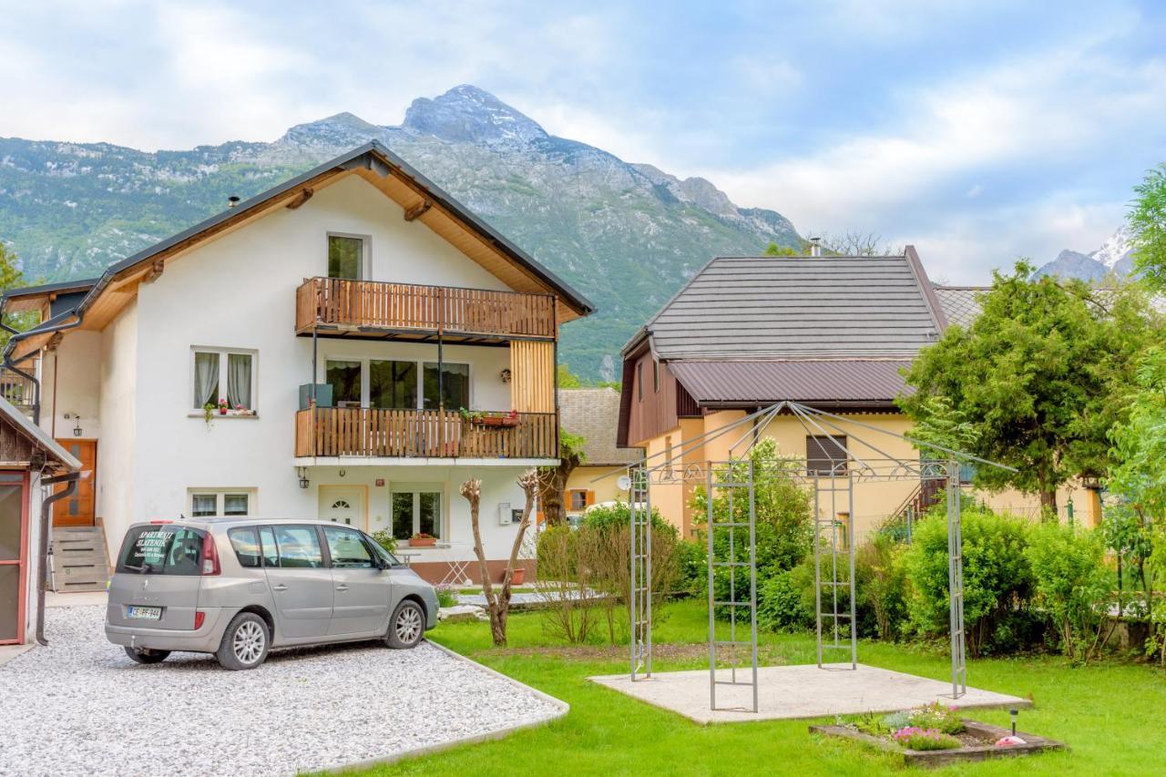 Apartmaji Slatenik Бовец Екстер'єр фото
